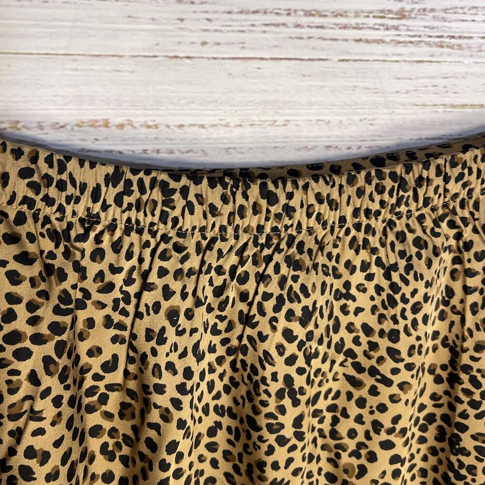 J. Crew Medium Women’s Long Leopard Print Float Pencil Skirt - Picture 4 of 6
